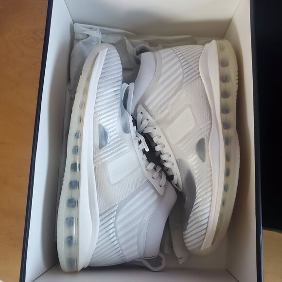Men's size 7 / Women's 8 LeBron x John Elliot Nike Icon IQs White Ghost Sneakers - Picture 9 of 11